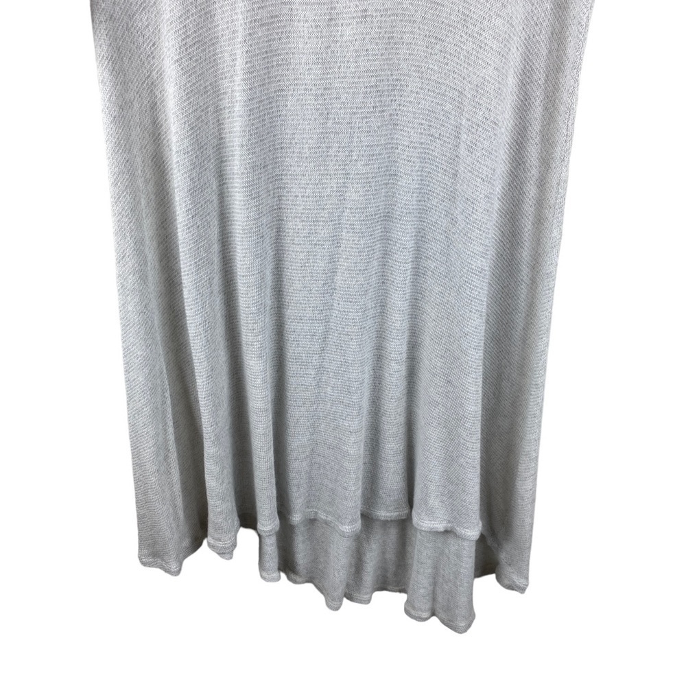 Joah Brown Short Sleeve Lace Up Tunic Size S/M - Picture 5 of 7
